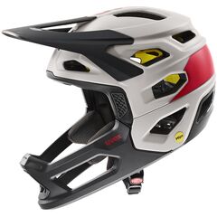 UVEX Kask rowerowy Full Face UVEX Revolt z MIPS (41/0/063/05/17), Kolor: wielokolorowy, Rozmiar: 52-57