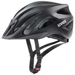 UVEX Kask rowerowy Viva 3 czarny, Kolor: szaro-czarny, Rozmiar: 52-57