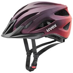 UVEX Kask rowerowy Viva 3 czerwony, Kolor: czerwony, Rozmiar: 56-62