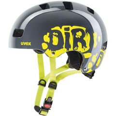 UVEX kask rowerowy dziecięcy z regulacją rozmiaru Kid 3 żółty, Kolor: żółty, Rozmiar: 51-55