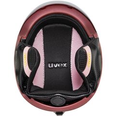 UVEX Kask narciarski Ultra Pro We bordowy, Kolor: wielokolorowy, Rozmiar: 51-55, 5 zdjęcie