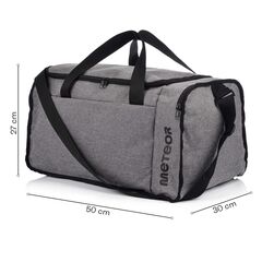 Torba Fitness Meteor Odyn 40L Szary/Czarny, Kolor: szary, 2 zdjęcie