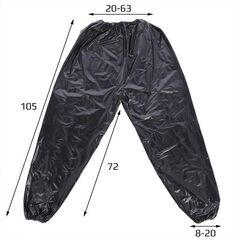 HMS dres sauna do odchudzania na siłownie DSS12 czarny, 3 zdjęcie