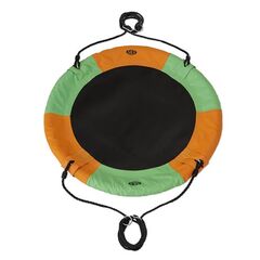 NILS NB5003 BOCIANIE GNIAZDO HUŚTAWKA POMARAŃCZOWO ZIELONY ŚR.90 CM, 4 zdjęcie