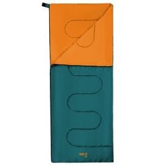 NILS CAMP NC2002 ZIELONO-POMARAŃCZOWY ŚPIWÓR