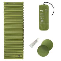 NILS CAMP NC4101 ZIELONA MATA Z WBUDOWANĄ POMPKĄ, 2 zdjęcie