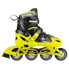 NILS EXTREME NA18137A ŁYŻWOROLKI ROCKO ŻÓŁTE ROZM.S (31-34), 3 zdjęcie