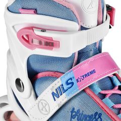 NILS EXTREME NA18168A ŁYŻWOROLKI PRINCESS BIAŁE, Rozmiar: 31-34, 3 zdjęcie