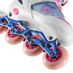 NILS EXTREME NA18168A ŁYŻWOROLKI PRINCESS BIAŁE, Rozmiar: 31-34, 5 zdjęcie