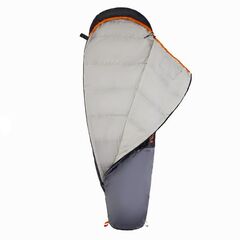 NILS CAMP NC1705 ŚPIWÓR ULTRA LIGHT SZARO-POMARAŃCZOWY, 4 zdjęcie