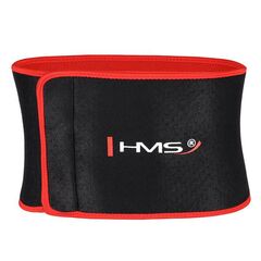 HMS BR163 PAS NA BRZUCH WYSZCZUPLAJĄCY BLACK-RED ONE SIZE