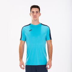 JOMA ACADEMY 101656.013 koszulka męska sportowa turkusowa, Kolor: turkusowy, Rozmiar: S
