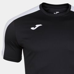 JOMA ACADEMY 101656.016 koszulka męska sportowa czarna/biała, Kolor: czarny, Rozmiar: XL