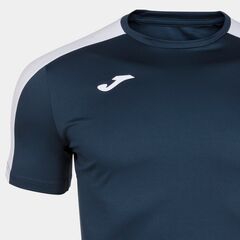 JOMA ACADEMY 101656.332 koszulka męska sportowa granatowa/biała, Kolor: niebieski, Rozmiar: S