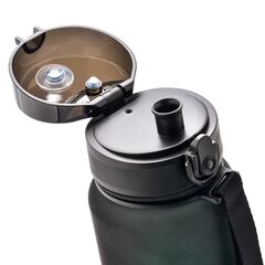 Meteor bidon tritanowy sportowy 1000 ml czarny/zielony, 5 zdjęcie