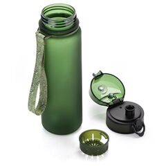 Meteor bidon tritanowy sportowy 500 ml ciemnozielony, 4 zdjęcie
