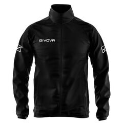 GIVOVA kurtka przeciwdeszczowa ortalion sportowy BASICO czarna, Kolor: czarny, Rozmiar: 2XL