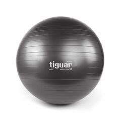TIGUAR piłka gimnastyczna do ćwiczeń fitness 65cm grafitowa