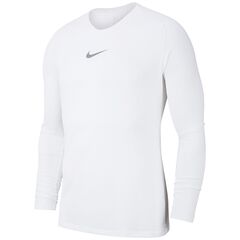 NIKE koszulka termoaktywna dla dzieci Nike Dry Park First Layer JSY LS AV2611 100 biała, Kolor: biały, Rozmiar: XS