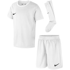 NIKE Komplet sportowy dla dzieci DRY Park Kit Set CD2244 100 biały, Kolor: biały, Rozmiar: XS