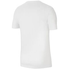 NIKE Koszulka męska Dri-FIT Park 20 Tee CW6952 100 biała, Kolor: biały, Rozmiar: S, 2 zdjęcie