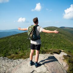Plecak trekkingowy turystyczny 40L NILS CAMP RAMBLER NC1917 zielony, 3 zdjęcie
