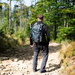 Plecak turystyczny trekkingowy 35L NILS CAMP WAYFARER NC1925 szary, 5 zdjęcie