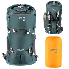 Plecak trekkingowy turystyczny 40L NILS CAMP KJOLEN NC1938 zielony, Kolor: zielony, Waga: 0,8, Rozmiar: one size