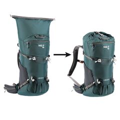 Plecak trekkingowy turystyczny 40L NILS CAMP KJOLEN NC1938 zielony, Kolor: zielony, Waga: 0,8, Rozmiar: one size, 2 zdjęcie
