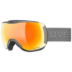 UVEX DOWNHILL gogle narciarskie 100% UV protection szare, Kolor: szary, Rozmiar: one size