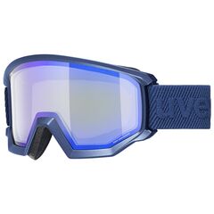 UVEX ATHLETIC FM gogle narciarskie z technologią supervison granatowe, Kolor: granatowy, Waga: 0.3, Rozmiar: one size