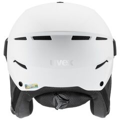 UVEX INSTINCT VISOR kask narciarski hardshell z goglami biały, Kolor: biały, Waga: 1, Rozmiar: 60-62, 5 zdjęcie