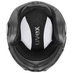 UVEX INSTINCT VISOR kask narciarski hardshell z goglami biały, Kolor: biały, Waga: 1, Rozmiar: 60-62, 6 zdjęcie
