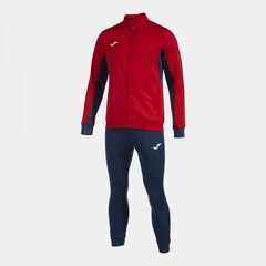 JOMA DERBY dres treningowy męski bluza i spodnie komplet 103120.603 czerwony/granatowy, Kolor: czerwony, Waga: 0.2, Rozmiar: S