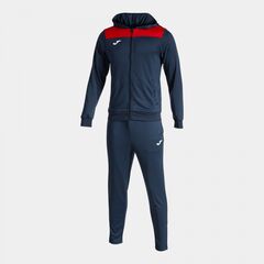 JOMA PHOENIX II dres męski sportowy bluza z kaputrem i spodnie 103121.336 granatowy, Kolor: granatowy, Waga: 0.2, Rozmiar: S