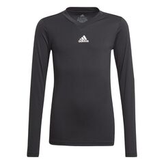 ADIDAS koszulka termoaktywna chłopięca bluza treningowa GN5710 czarna, Kolor: czarny, Waga: 0.2, Rozmiar: 140
