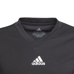 ADIDAS koszulka termoaktywna chłopięca bluza treningowa GN5710 czarna, Kolor: czarny, Waga: 0.2, Rozmiar: 152, 3 zdjęcie
