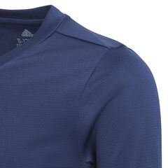 ADIDAS koszulka termoaktywna chłopięca bluza treningowa GN5712 niebieska, Kolor: niebieski, Waga: 0.2, Rozmiar: 140, 5 zdjęcie