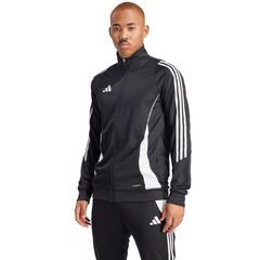 ADIDAS bluza treningowa męska na zamek IJ9959 czarna, Kolor: czarny, Waga: 0.2, Rozmiar: M, 3 zdjęcie