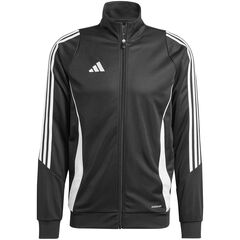 ADIDAS bluza treningowa męska na zamek IJ9959 czarna, Kolor: czarny, Waga: 0.2, Rozmiar: S