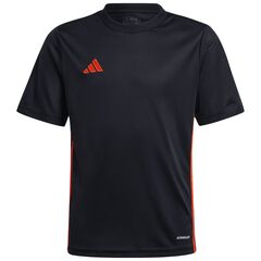ADIDAS koszulka sportowa młodzieżowa do ćwiczeń t-shirt JJ1156 czarna, Kolor: czarny, Waga: 0.2, Rozmiar: 140, 2 zdjęcie