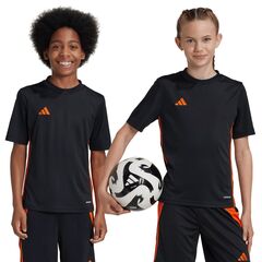 ADIDAS koszulka sportowa młodzieżowa do ćwiczeń t-shirt JJ1156 czarna, Kolor: czarny, Waga: 0.2, Rozmiar: 128