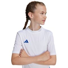 ADIDAS t-shirt chłopięcy treningowy koszulka do ćwiczeń Aeroready JJ1154 biała, Kolor: biały, Waga: 0.2, Rozmiar: 152, 6 zdjęcie