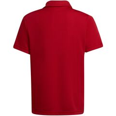 ADIDAS koszulka polo chłopięca bawełniana H57495 czerwona, Kolor: czerwony, Waga: 0.2, Rozmiar: 128, 2 zdjęcie