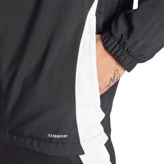 ADIDAS kurtka męska wiatrówka trenigowa z kaputrem IM8806 czarna, Kolor: czarny, Waga: 410-450g, Rozmiar: XL, 6 zdjęcie