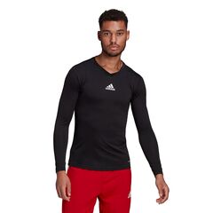 ADIDAS koszulka termoaktywna męska bluza z długim rękawem GN5677 czarna, Kolor: czarny, Waga: 0.2, Rozmiar: S, 4 zdjęcie