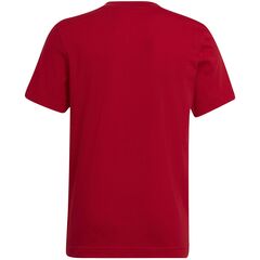 ADIDAS koszulka treningowa chłopięca t-shirt do ćwiczeń Entrada HC0447 biała, Kolor: czerwony, Waga: 0.2, Rozmiar: 140, 2 zdjęcie