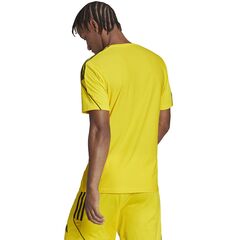ADIDAS koszulka sportowa męska t-shirt treningowy Aeroready HR4609 żółta, Kolor: żółty, Waga: 0.2, Rozmiar: S, 4 zdjęcie