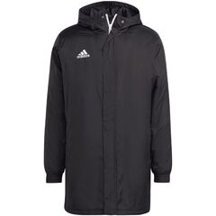 ADIDAS kurtka męska długa z kaputrem sportowa Entrada IB6076 czarna, Kolor: czarny, Waga: 0.2, Rozmiar: XL