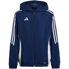 ADIDAS kurtka przeciewdeszczowa chłopięca IM8797 granatowa, Kolor: czarny, Waga: 0.2, Rozmiar: 152
